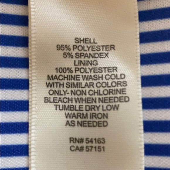 Eliza J Print Jersey Shirt Dress - 14 (navy/coral) - Picture 7 of 7